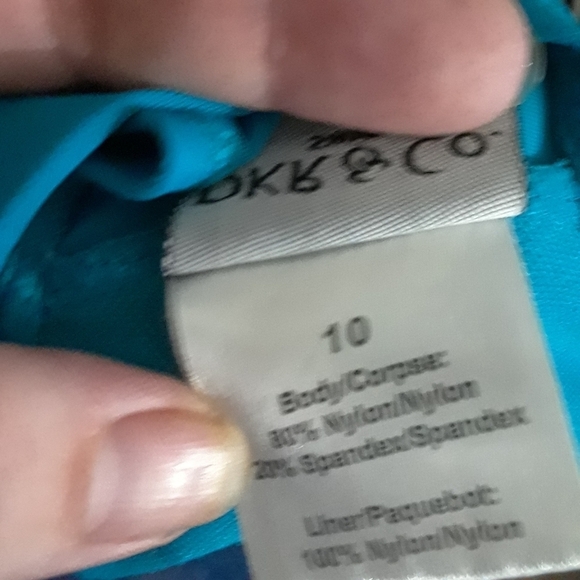 DKR & Co Swim Ladies Size 10 Bikini Top - Picture 4 of 4